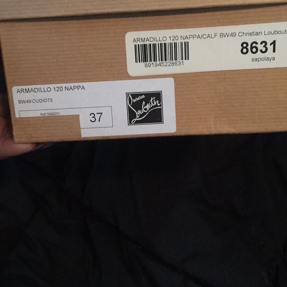 Louboutin Armadillo Nappa 120 - Picture 1 of 7